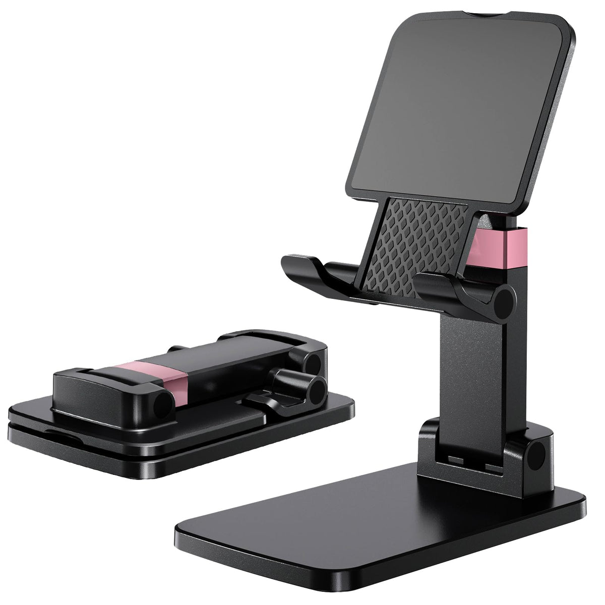 ZORBES® Phone Stand for Desk, Cell Phone Holder Adjustable Cellphone Stand for Desk Height Angle Adjustable Stands
