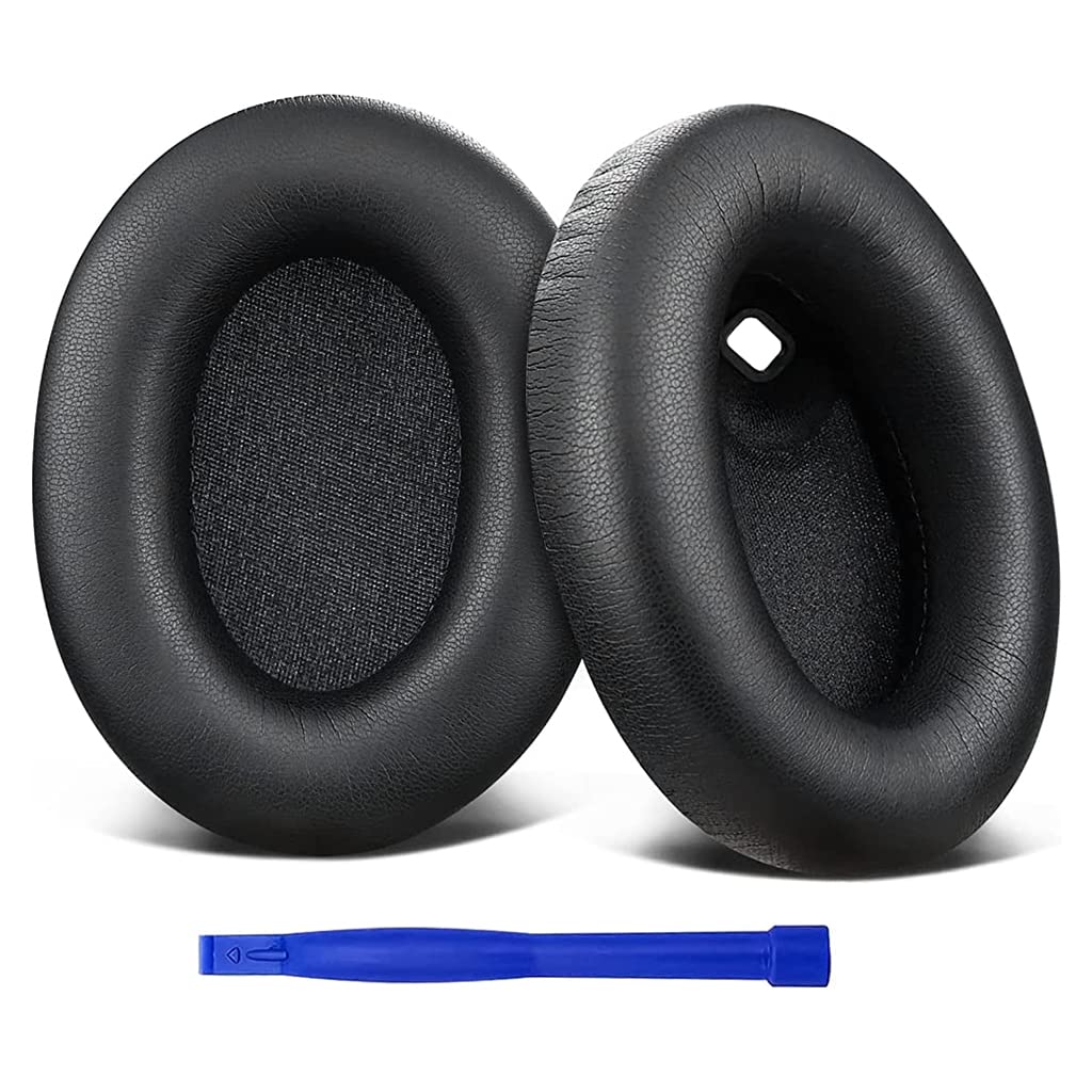 ZORBES® 2pcs Replacement Earpads for Sony WH-1000XM4 Headphones, Earpad Cover, Ear Pads Cushions with Noise Isolation Memory Foam, Added Thickness, Without Affecting Sensor