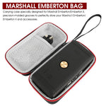 ZORBES® Travel Case for Marshall Emberton/Emberton II EVA Storage Case for Marshall Emberton Anti-Scratch Protection Bag Portable Travel Case Accessory Bag with Handstrap for Marshall Emberton