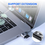 Verilux Micro SD Card Reader for USB C Devices and Laptops with OTG Transfer | 3PCS
