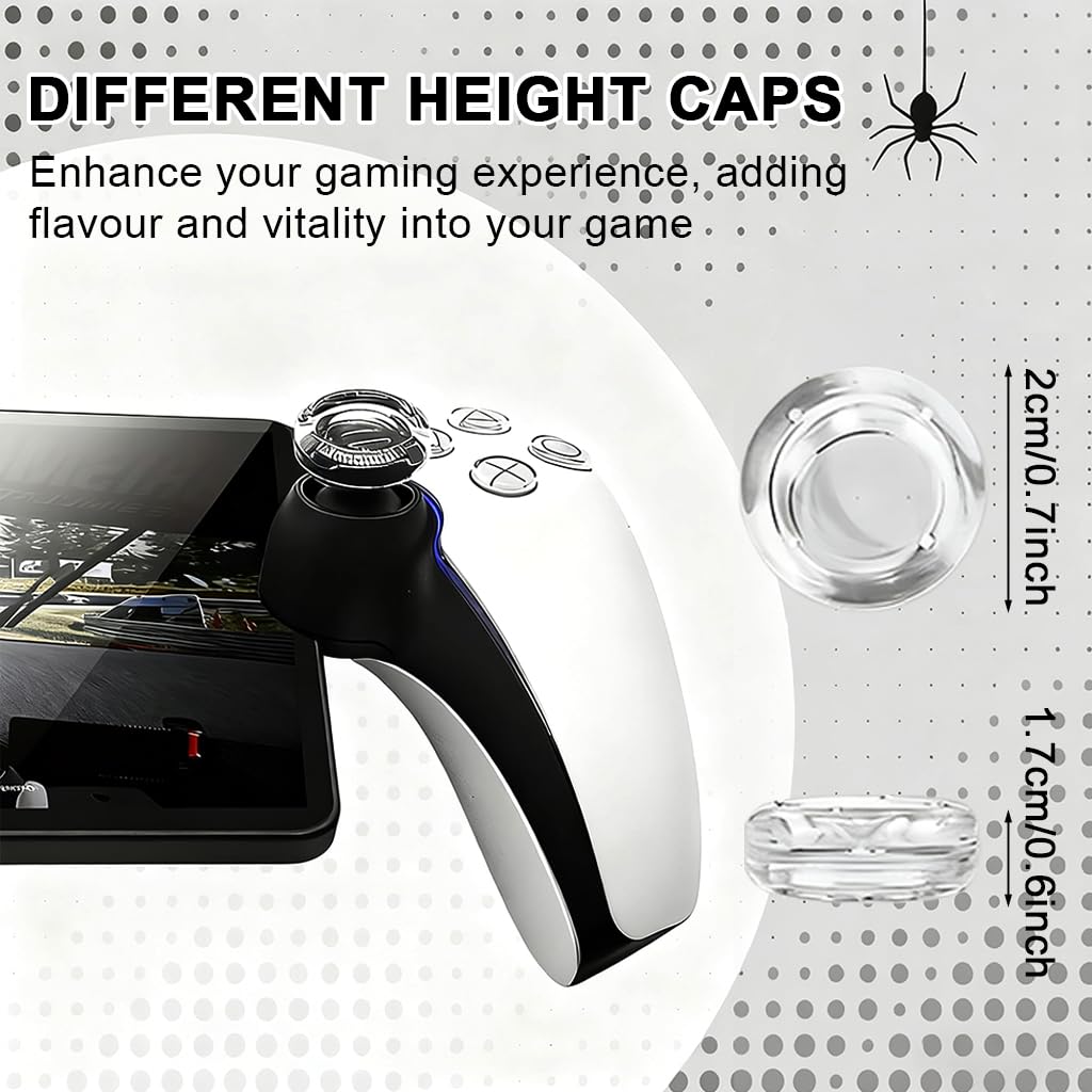 ZORBES Thumb Grips for PS5 & Switch 2