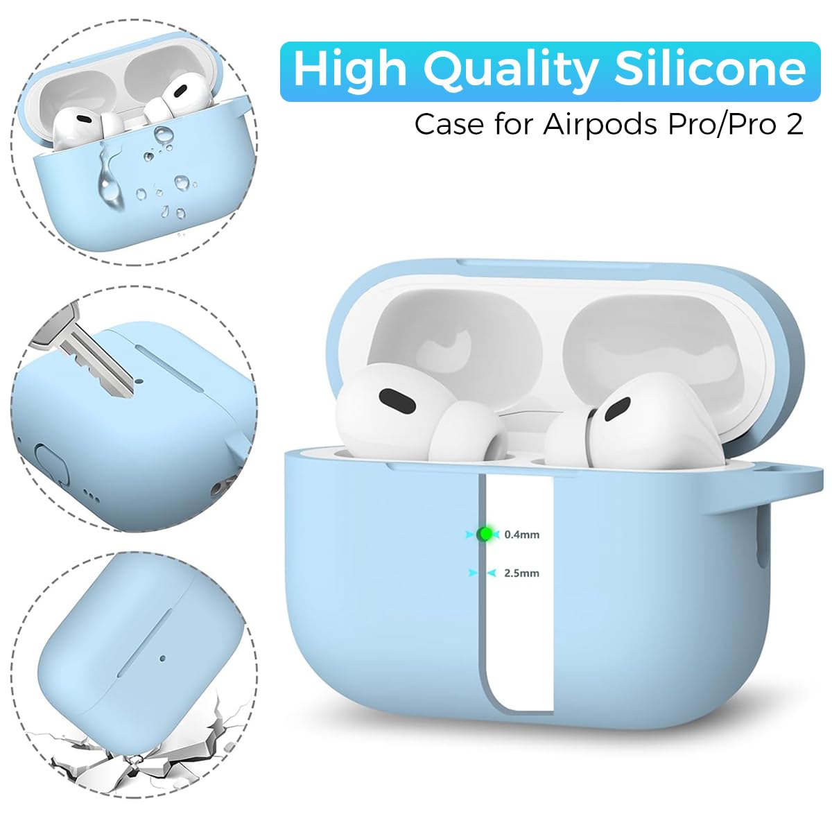 AirPods Pro (1st 2024 Gen) w Silicone Case