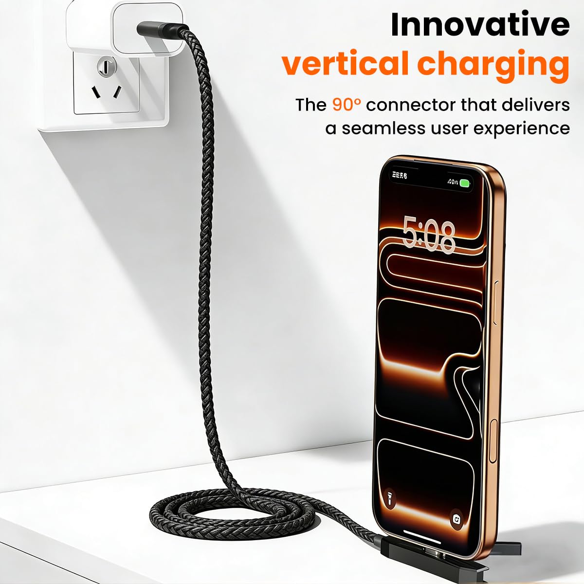 Verilux 27W USB-C to Lightning Stand Cable