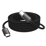 Verilux® 16.4ft TYPE C Charging Cable for iPhone, TYPE C to TYPE C Cable, PD 60W Fast Charging Cable for Phone Tablet, Compatible with iOS & Android System