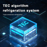 ZORBES® Phone Cooler with Detachable Clips Fan-Based Cooling for Mobile Magnetic RGB Gaming Rapid Cooling for Livestreaming Plug and Go 2PCS