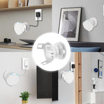 Zeitel® Adjustable Echo Pop Wall Mount - Durable Holder with Cable Organizer, Space Efficient Design for Echo Pop, Secure & Easy Installation, Echo Pop Accessory with Enhanced Sound Quality