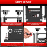 Serplex 6-in-1 Manual Wire Stripper Tool with Drill Operation