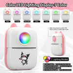 Zeitel® Mini Bluetooth Thermal Printer with LED Pink