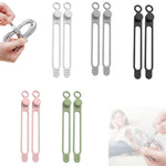 ZORBES® Data Cable Organizer Silicone Headphone Organizers,