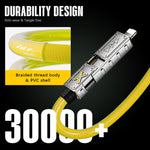 Verilux 4 in 1 Type C Cable for Fast Charging with E Marker Chip and 4.9ft Braided Design