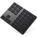 Verilux Bluetooth Numeric Keypad with 34 Keys and Rechargeable Design for Mac and Windows