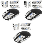 Verilux Mouse Grip Tape for Logitech G102 G304 Gaming Mouse with 0.5mm 3D Texture | 3 PCS