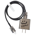 Verilux Charger Protectors for iPhone 15 and 14 with 20W Adapter Cover | TPU Spring Coil Sleeve