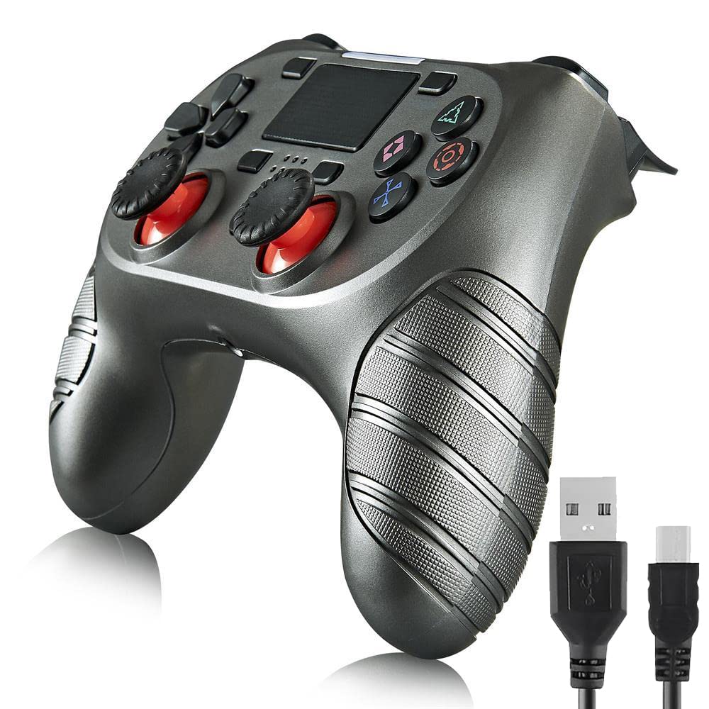 ZORBES® Wireless Gaming Controller Bluetooth Controller, Compatible with PS4 Controller for PC, Laptop, Android