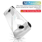 ZORBES® Case for Rog Ally TPU Case Anti-Scratch Cover for Rog Ally Non-Slip Anti-Scratches Protective Cover for Rog Ally Protective Case Protector Game Console Skin Cover (No Rog Ally) Transparent