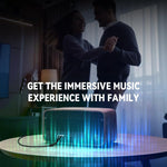 Verilux 3.5 mm to 2 RCA Cable for Car and Home Audio with Gold Plated Connectors | 9.8 ft Nylon Braided