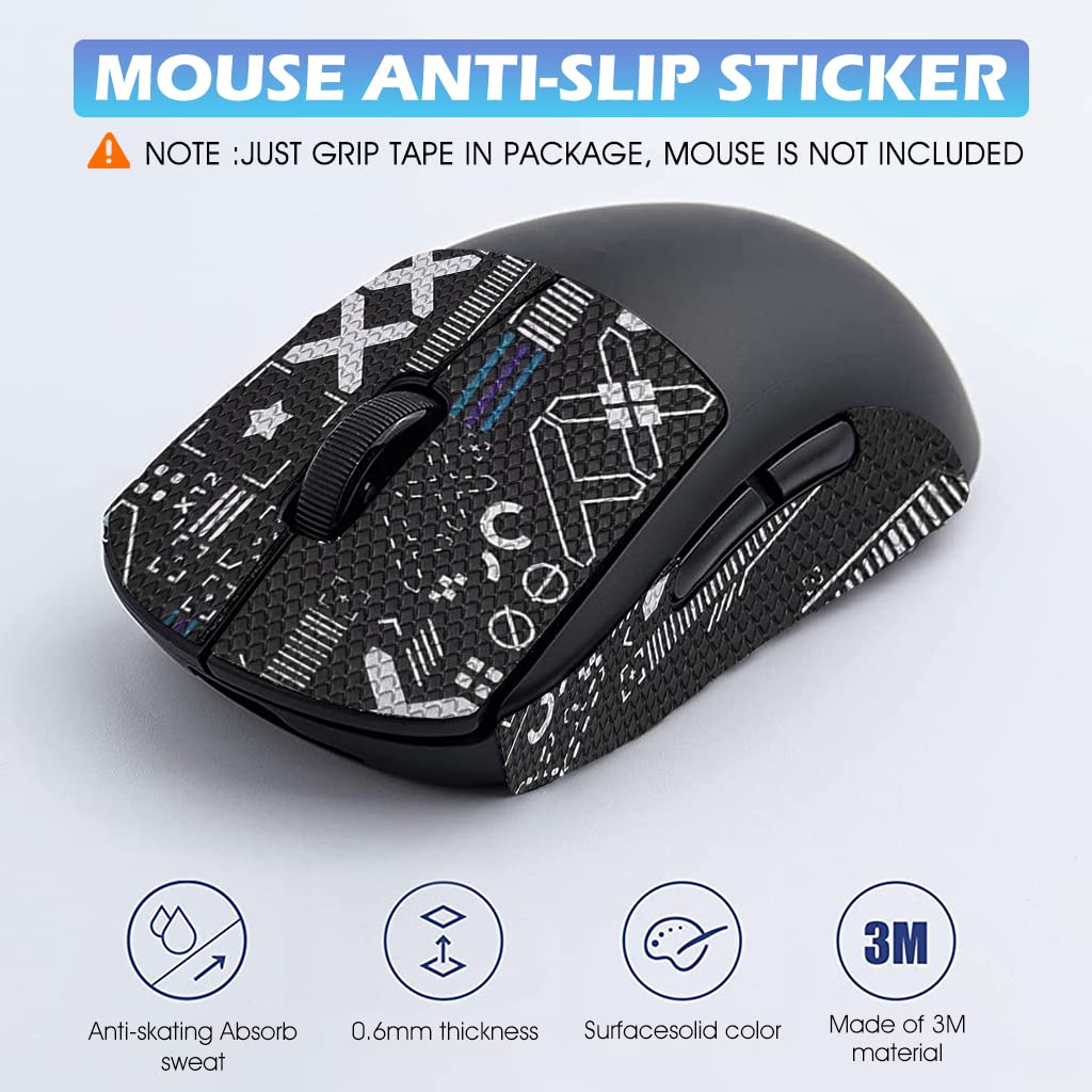 Verilux Mouse Grip Tape for Logitech G Pro