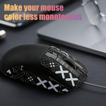 Verilux Mouse Grip Tape for G PRO X Superlight with Sweat Resistant Self Adhesive Design | Black