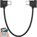ZORBES® Compatible with RC-N1/N2/N3, Controller Link Cable 30cm USB-C to USB-C Data Cable Phone Data Connection Cable, 480Mbps High-Speed Data Transfer Remote Controller Cable