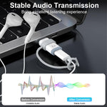 Verilux Light ning to Type C Converter for iPhone 16 15 with DAC Chip and Aluminum Alloy Shell