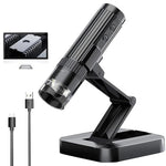 ZORBES® Digital USB Microscopes 50X-1000X Zoomable Microscopes for Phone 200W HD Pixels LED USB Microscopes with Upgrade Folding Arm Design Digital USB C Microscopes for Phone, iMac