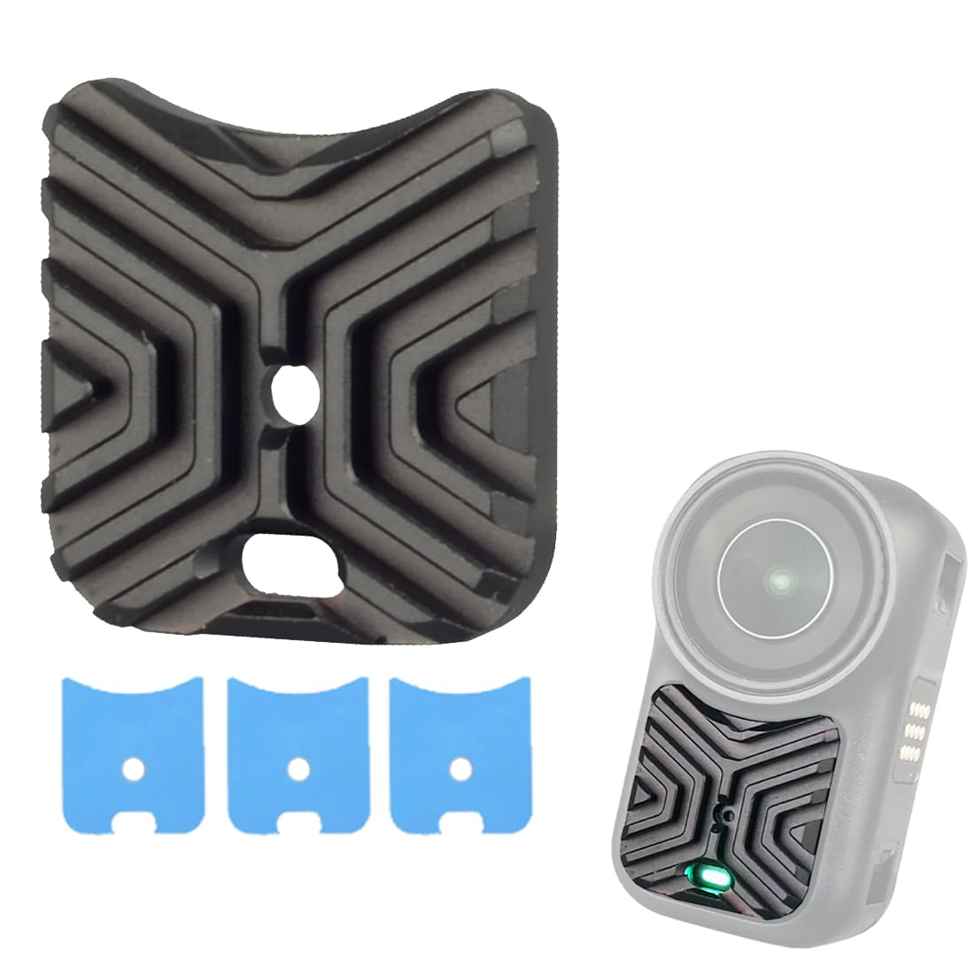 ZORBES® Aluminum Heatsink for OSMO Nano, Camera Cooler with Thermal Pad, OSMO Nano Accessories Camera Cooling Plate Heatsink Pa