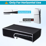 ZORBES® Dust Cover for SONY PS5 Console (Black)