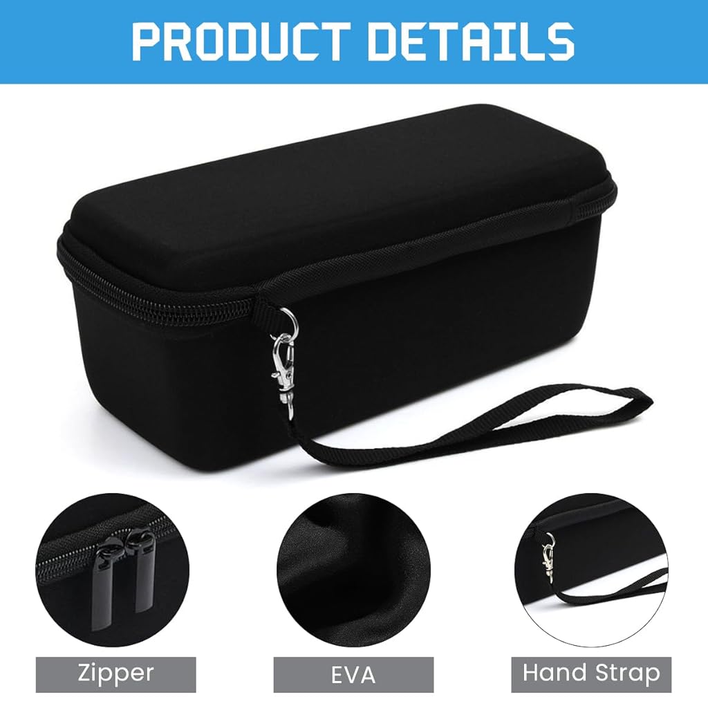 ZORBES® Carry Bag for JBL Flip 5 Storage Case for JBL Flip 5 Bluetooth Speaker Hard Cover Anti-scratch Protective Case Accessories Bag for JBL Flip 5 Travel Case for JBL Flip 5