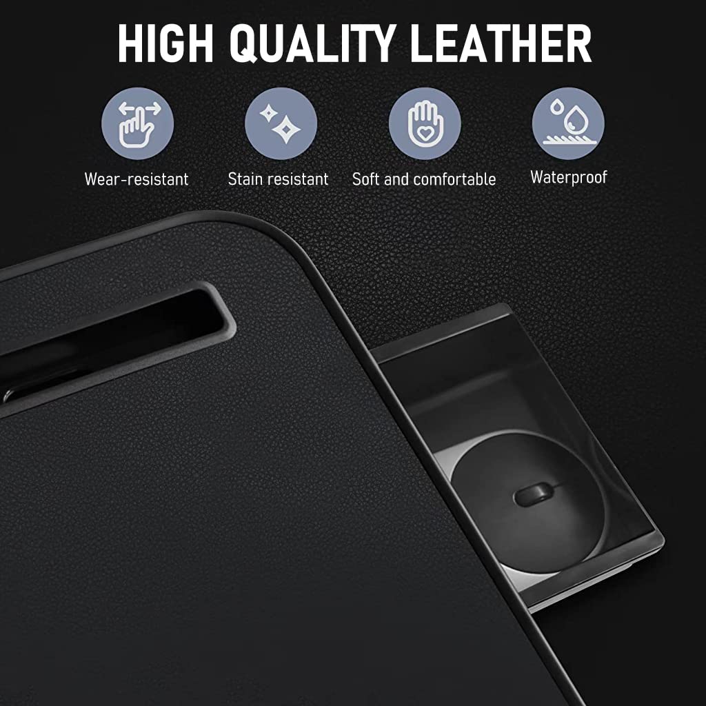 Verilux Laptop Table for Bed and Sofa with Adjustable Height 9.4–12.6 in | Foldable Legs and Storage Drawer