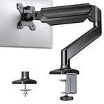 Verilux® Desk Monitor MountAluminum Alloy Monitor Arm Desk Mount with Flexible Arm 360° Rotatable Monitor Screen Mount Screw-Mount Single Monitor Mount for 1332 Screens up to 22 lbs