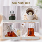 Zeitel® Large Tea Infuser 304 Stainless Steel Tea Strainer with Lid Tea Filter for Loose Tea Chamomile Green Tea Loose Leaves 2.75 inches Fine Mesh Strainer for Teapots, Cups, Mugs