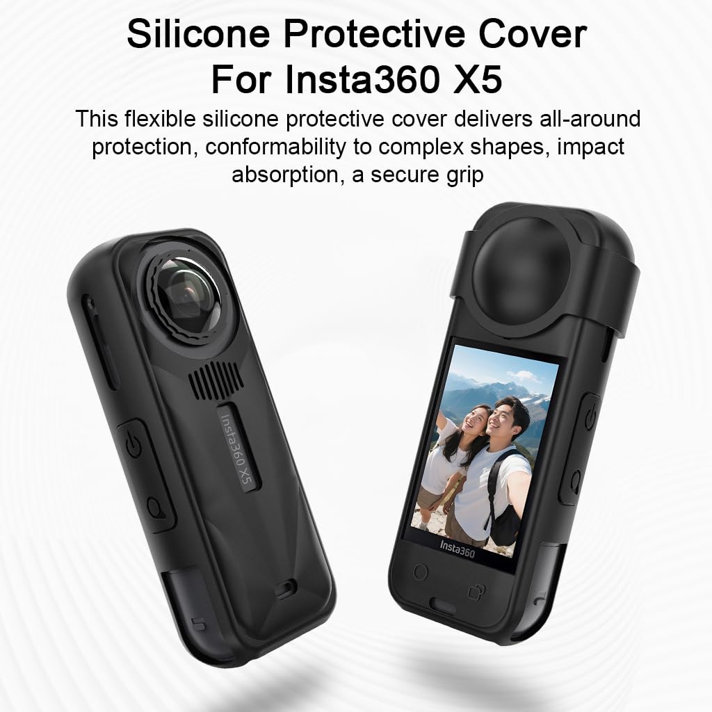 ZORBES® Silicone Protective Case for Insta360 X5