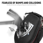 ZORBES® Travel Case for Shokz Trekz Air/AfterShokz Aeropex, EVA Hard Shell Protective Waterproof Accessories Bag with Lanyard, Universal Wireless Bone Conduction Headphones Case, Only Case