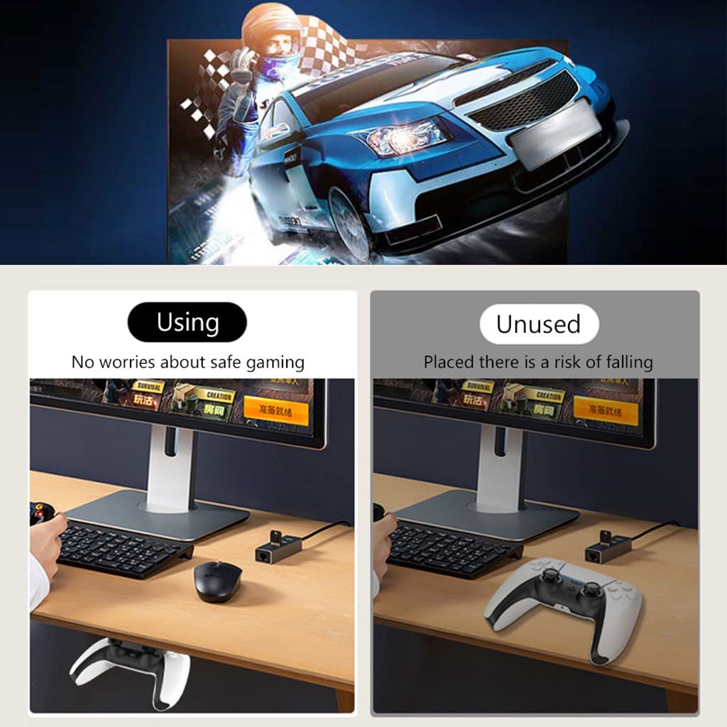 ZORBES® Under Desk Holder For Ps5,Ps4