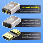Verilux HDMI Connector for 8K@60Hz Displays featuring Female to Female 2.1 Extension Adapter