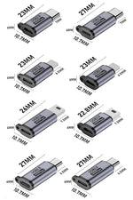 Verilux USB OTG Connector Set for Multi‑Device Use featuring 8 Adapters and Aluminum Alloy Build