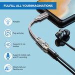 Verilux USB Type C to 3.5mm Audio Jack Adapter with HiFi DAC