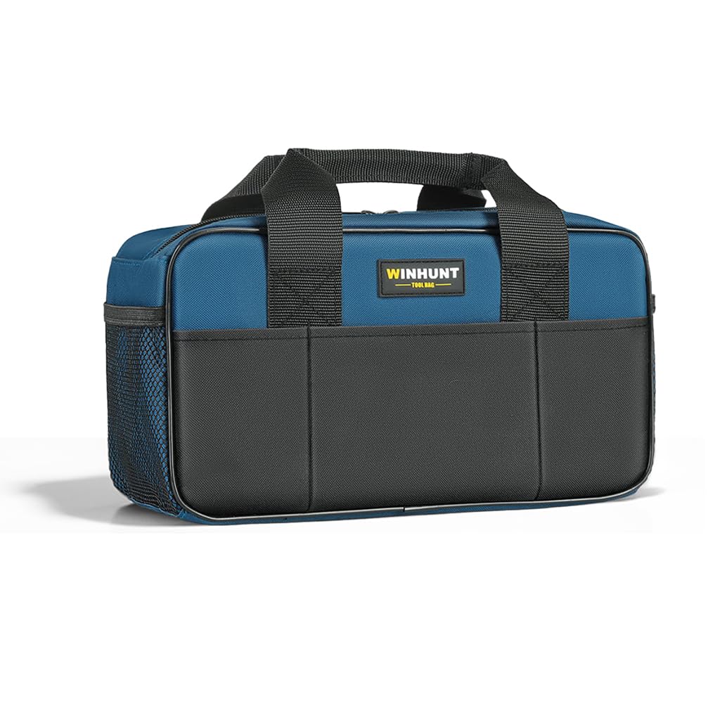 Serplex® Portable Tool Bag, Oxford Cloth Electrician Organizer with Zipper, Durable Travel Tool Storage Pouch for Maintenance, Repair, and DIY Accessories