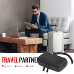 ZORBES® Hard Carrying Case for Samsung T5 EVO Portable SSD 2TB 4TB 8TB USB 3.2 Gen 1 External Solid State Drive Hard EVA Shockproof Water-Resistant Protective Storage Travel Bag, Only Case