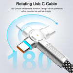 Verilux 240W USB-C Fast Charging Cable (9.8FT)