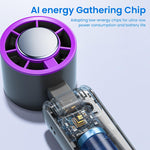 Verilux USB Fan for Desk and Travel with 10,000 RPM Turbo Motor | Stepless Airflow Control