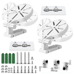 ZORBES® 2 pcs Security Camera Wall Mount Adjustable Camera Stand