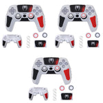 Verilux PS5 Controller Cover Case with Anti Slip Silicone Skin and 3PCS Thumb Grip Caps