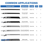 Serplex 35-Piece Jigsaw Blade Set