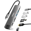 7 in 1 USB C Hub Type C to 4K HDMI Output