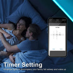 Verilux® 10M Smart WiFi LED Strip Lights, Remote APP Control Lighting Strips, Music Sync Color Changing, Plug and Play for Bedroom, Kitchen, TV, Party, Compatible with Google Assistant, IFTTT