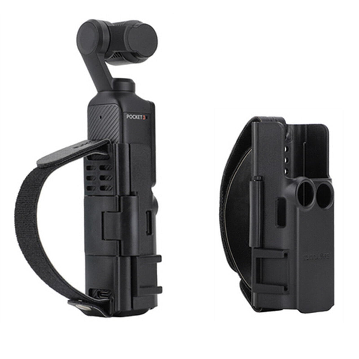 ZORBES® Camera Expansion Handle Adapter with Portable Anti-Falling Hand Strap Band for Osmo Pocket 3