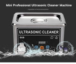 Verilux Ultrasonic Cleaner for Jewelry and Metal Parts with 0.8L Tank & Digital Timer | SUS304 Stainless Steel