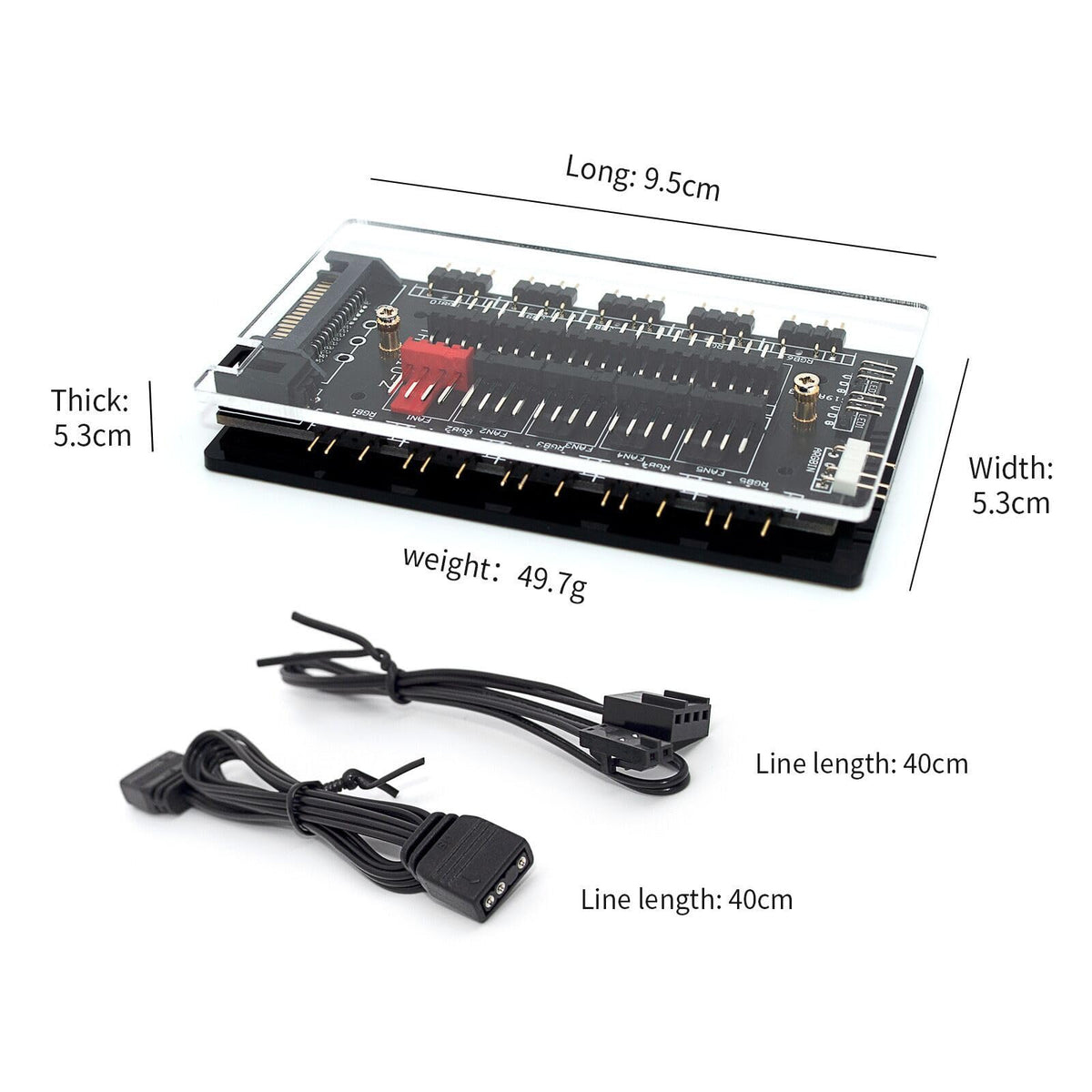 Verilux® ARGB and PWM Fan HUB