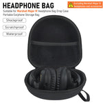 ZORBES® Storage Case for Marshall Major IV Headset Anti-Scratch Storage Bag for Marshall Major IV/III/II Headphone Carry Case for Marshall Major Series Marshall Major Headphone Accessories Bag,Black
